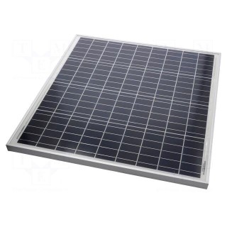 Photovoltaic cell | polycrystalline silicon | 670x650x30mm | 60W