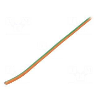 Wire | H05V-K,LgY | stranded | Cu | 2.5mm2 | PVC | orange-green | 50m