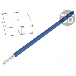 Wire | ÖLFLEX® WIRE MS 2.1 | stranded | Cu | 0.5mm2 | PVC | dark blue