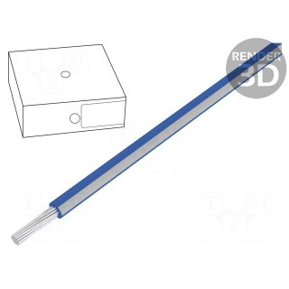 Wire | ÖLFLEX® WIRE MS 2.1 | stranded | Cu | 4mm2 | PVC | blue-white