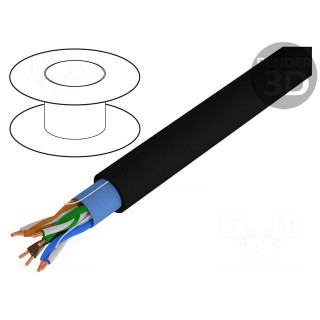Wire | Alpha Essential Flexing Ethernet,U/UTP | 4x2x24AWG | 5e