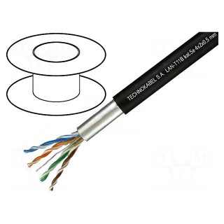 Wire | F/UTP | 4x2x24AWG | 5e | for direct burial,outdoor | solid | Cu