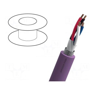 Wire | DeviceNet,Drop Cable | 1x2x0,34mm+1x2x0,22mm2 | stranded | Cu