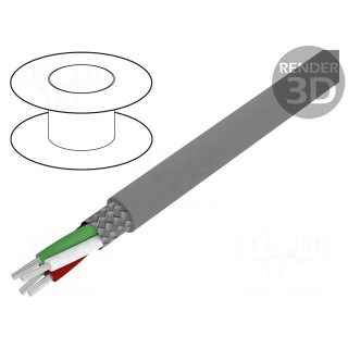 Wire | Alpha Essential C&C | 4x20AWG | tinned copper braid | PVC
