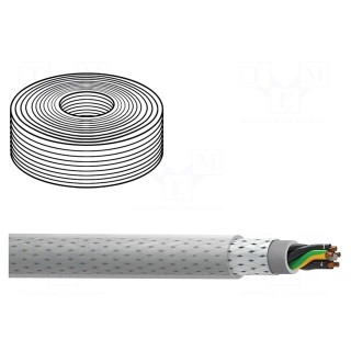 Wire | MACHFLEX 350CY | 3G0,75mm2 | tinned copper braid | PVC | 50m