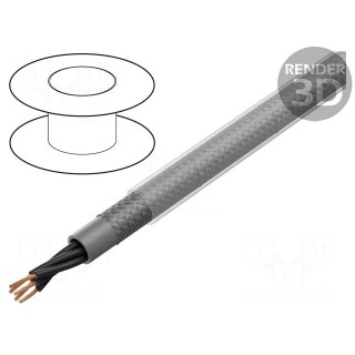Wire | ÖLFLEX® CLASSIC 110 CY | 4x0,5mm2 | tinned copper braid | PVC