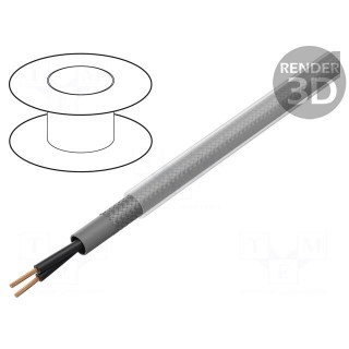 Wire | ÖLFLEX® CLASSIC 110 CY | 2x2,5mm2 | tinned copper braid | PVC