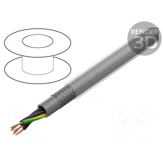 Wire | ÖLFLEX® CLASSIC 110 CY | 4G1.5mm2 | PVC | transparent | CPR: Eca
