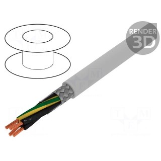 Wire | ÖLFLEX® CLASSIC 115 CY | 4G1mm2 | PVC | grey | 300V,500V