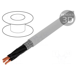 Wire | ÖLFLEX® CLASSIC 115 CY | 5x0.5mm2 | PVC | grey | 300V,500V