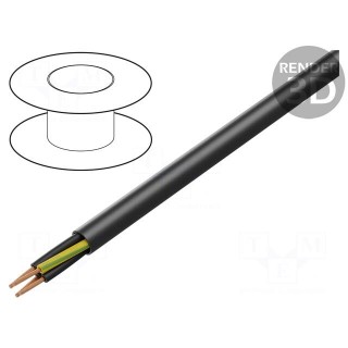 Wire | ÖLFLEX® CLASSIC 110 BK | 4G1.5mm2 | unshielded | 300V,500V | Cu