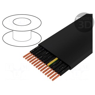 Wire | H07VVH6-F | 14G1.5mm2 | unshielded | 450V,750V | Cu | stranded