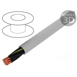Wire | JZ-500-PUR | 12G1mm2 | unshielded | 300/500V | PUR | Cu | stranded