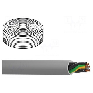 Wire | MACHFLEX 350YY | 4G0,75mm2 | unshielded | 300/500V | PVC | 50m | Cu