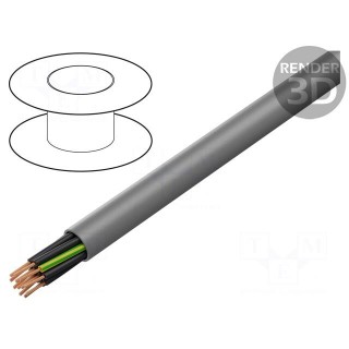 Wire | H05VV5-F,ÖLFLEX® 150 | 12G2.5mm2 | unshielded | 300V,500V | Cu