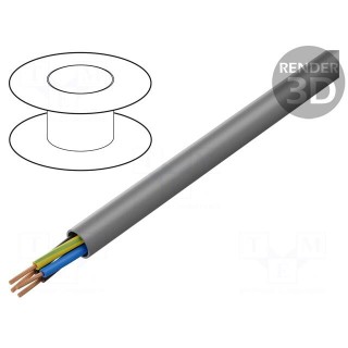 Wire | H05VV5-F,ÖLFLEX® 150 | 4G1mm2 | unshielded | 300V,500V | Cu
