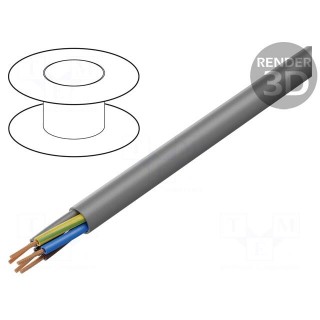 Wire | H05VV5-F,ÖLFLEX® 150 | 5G0.5mm2 | unshielded | 300V,500V | Cu