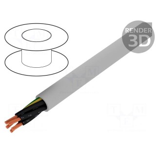 Wire | OLFLEX® 191 | 4G2,5mm2 | unshielded | 300/500V | PVC | Cu | grey