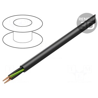 Wire | ÖLFLEX® 409 P | 4G0.75mm2 | unshielded | 300V,500V | Cu | black