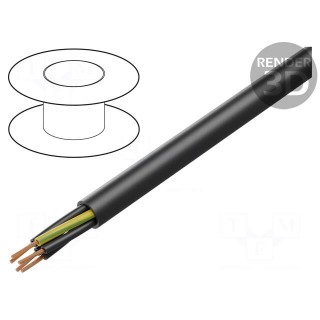 Wire | ÖLFLEX® ROBUST 210 | 5G2.5mm2 | unshielded | 300V,500V | Cu
