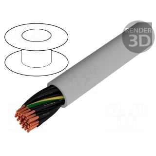 Wire | JZ-500 | 41G0,75mm2 | unshielded | 300/500V | PVC | Cu | stranded