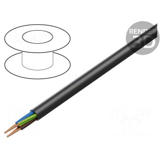 Wire | ÖLFLEX® ROBUST 200 | 4G1mm2 | unshielded | 450V,750V | Cu | black