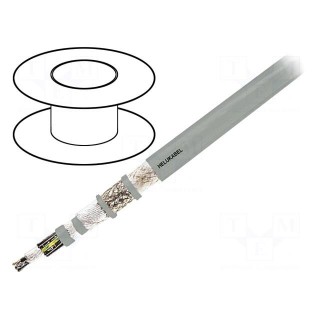 Wire: control cable | MULTIFLEX 512®-C-PUR | 2x1mm2 | PUR | grey | Cu