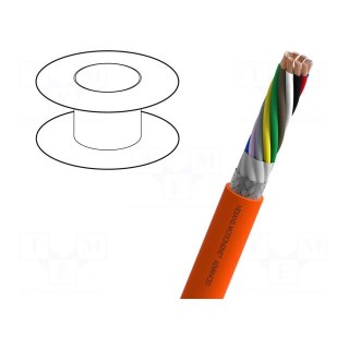 Wire: test lead cable | hybrid,MOTIONLINE® PREMIUM | orange | PUR