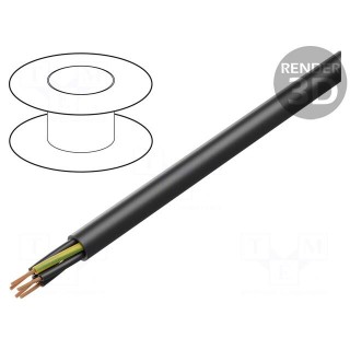 Wire | ÖLFLEX® CLASSIC 110 BK | 5G1.5mm2 | unshielded | 300V,500V | Cu