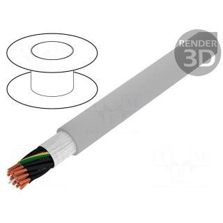 Wire: control cable | ÖLFLEX® FD CLASSIC 810 | 18G1,5mm2 | PVC | grey