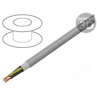 Wire: control cable | ÖLFLEX® FD CLASSIC 810 P | 4G1mm2 | PUR | grey