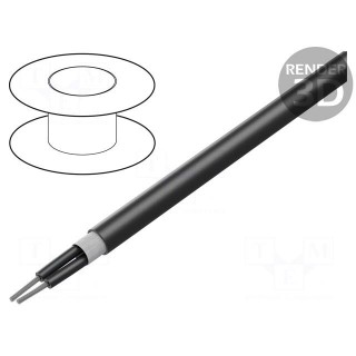 Wire: control cable | ÖLFLEX® ROBUST FD | 2x1mm2 | black | stranded