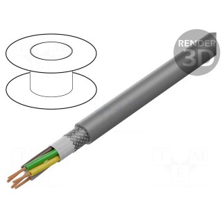 Wire: control cable | SUPERTRONIC® 310-PVC | 5x0.34mm2 | PVC | grey