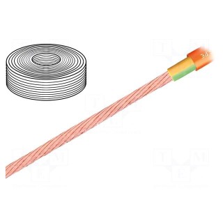Wire: motor | chainflex® CF885 | 1G2.5mm2 | PVC | orange | stranded | Cu
