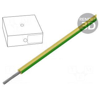 Wire | ÖLFLEX® HEAT 125 SC | 1x70mm2 | stranded | Cu | PO | green-yellow