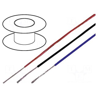 Wire | ÖLFLEX® HEAT 205 SC | stranded | Cu | 1x0,5mm2 | FEP | black