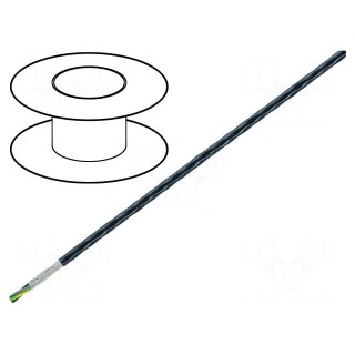 Wire | ÖLFLEX® HEAT 260 C MC | 3G1.5mm2 | stranded | Cu | PTFE | black