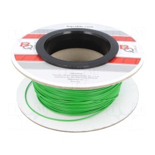 Wire | FLRYW-B | 1x0.35mm2 | stranded | Cu | PVC | green | 60V | 100m
