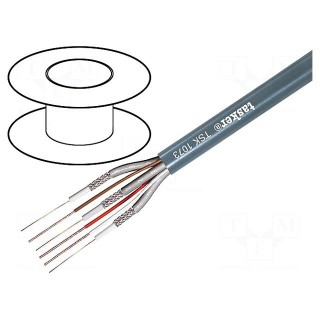 Wire: AV | Outside insul.material: PVC FirestoP® | Cu | grey | 6 | 8.1mm
