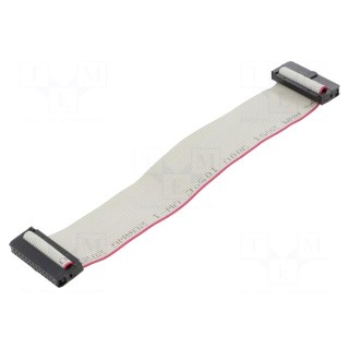 Ribbon cable with IDC connectors | Cable ph: 1mm | 0.15m | 24x28AWG