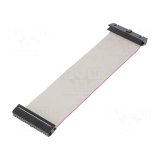 Ribbon cable with IDC connectors | Cable ph: 1.27mm | 0.6m
