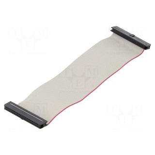 Ribbon cable with IDC connectors | Cable ph: 1mm | 0.15m | 40x28AWG