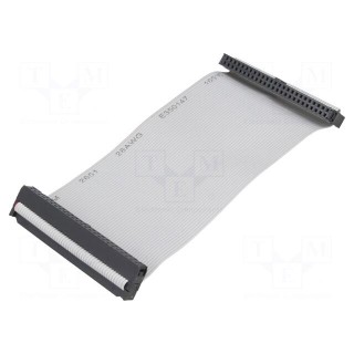 Ribbon cable with IDC connectors | 50x28AWG | Cable ph: 1.27mm
