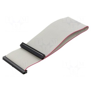 Ribbon cable with IDC connectors | Cable ph: 1mm | 0.3m | 50x28AWG