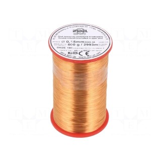 Coil wire | double coated enamelled | 0.15mm | 0.5kg | -65÷180°C