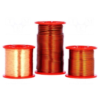 Coil wire | double coated enamelled | 0.15mm | 0.5kg | max.200°C