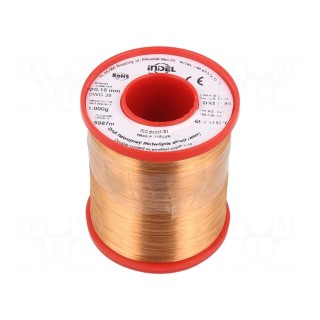Coil wire | double coated enamelled | 0.15mm | 1kg | -65÷180°C