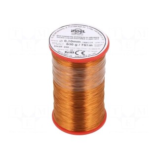 Coil wire | double coated enamelled | 0.3mm | 0.5kg | -65÷200°C