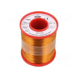 Coil wire | double coated enamelled | 0.3mm | 1kg | -65÷200°C