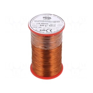 Coil wire | double coated enamelled | 0.4mm | 0.5kg | -65÷200°C
